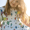 Lola and the Boys Rainbow Cheetah Heart Dress - Estilo Boutique