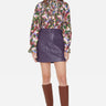 Marie Oliver Braden Skirt in Plum - Estilo Boutique