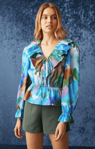 Marie Oliver Mia Short in Cypress - Estilo Boutique