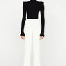 Marie Oliver Mia Slim Pant in Bone - Estilo Boutique