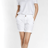 Masons Jaqueline Curvie Shorts in White - Estilo Boutique