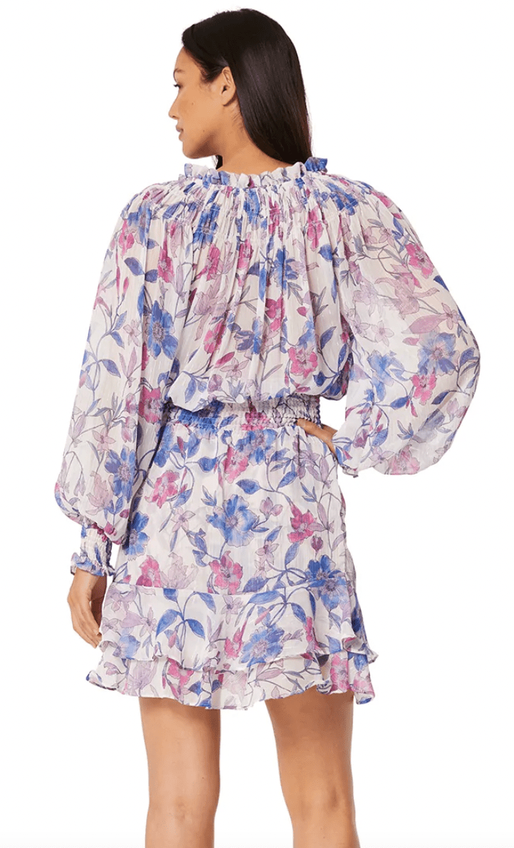 Misa Alma Dress in Amethyst Floral - Estilo Boutique