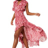 Misa Bo Dress in Abstract Fire Flora - Estilo Boutique