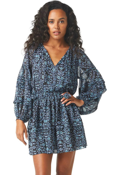 Misa Karlina Dress in Nightshade Flora - Estilo Boutique