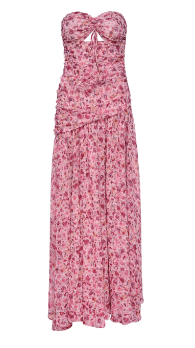 MISA Los Angeles Monet Dress in Pink MISA Los Angeles Monet Dress in Pink