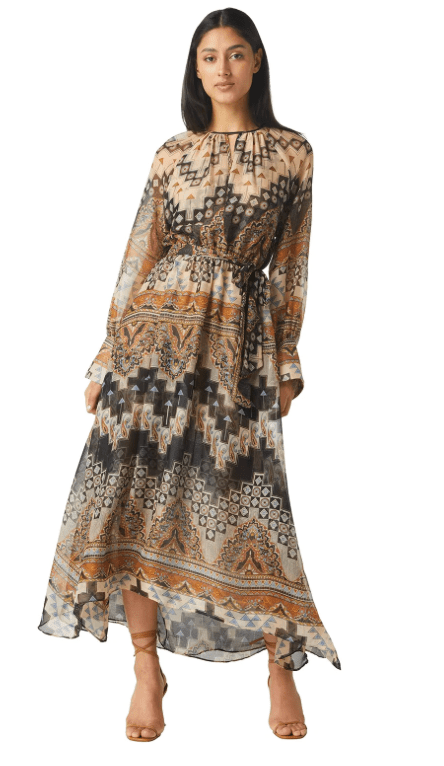 Misa Paloma Dress in Alhambra Mosaic - Estilo Boutique