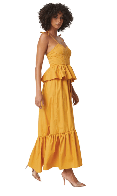 Misa Rosie Dress in Marigold - Estilo Boutique