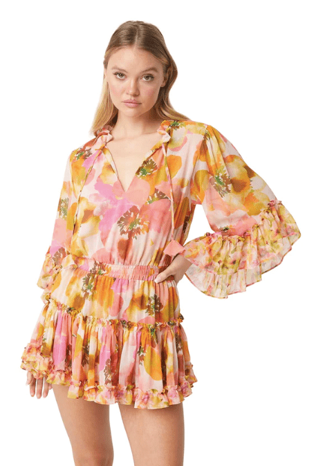 Misa Ximena Dress in Golden Poppy - Estilo Boutique