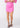 Monrow Poplin Asymmetric Skirt in Violet Pink - Estilo Boutique