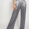 Nation Riviera Straight Leg Pull Pant in Smoke - Estilo Boutique