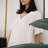 Neu Nomads Keeley Blouse in White - Estilo Boutique