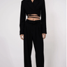 Nonchalant Cade Crop Jacket in Black - Estilo Boutique