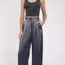 Nonchalant Eve Crop Top in Gray - Estilo Boutique