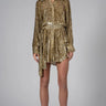 Nonchalant Gaby Dress in Gold - Estilo Boutique