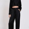 Nonchalant Hester Pant in Black Silver Stripes - Estilo Boutique