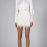 Nonchalant Troy Top in White - Estilo Boutique