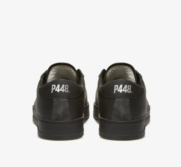 P448 Jack Sneaker in Deep Black - Estilo Boutique