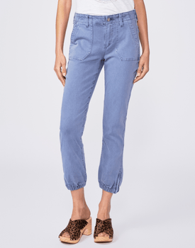 Paige Mayslie Jogger in Vintage Flint Blue - Estilo Boutique