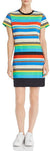 Pam & Gela Striped Tee Shirt Dress - Estilo Boutique