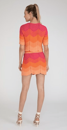 Paola Bernardi Mel Skirt in Pink - Estilo Boutique