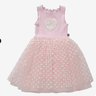 Petite Hailey Heart Tutu Dress in Pink - Estilo Boutique