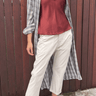 Pharaoh Frankie Utility Pant in Cement - Estilo Boutique