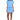 Pistola Tonya Muscle Tee Mini Dress in Azure Blue - Estilo Boutique