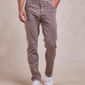 R51 Comfort Cotton Stretch 5-Pocket Pant in Mushroom - Estilo Boutique