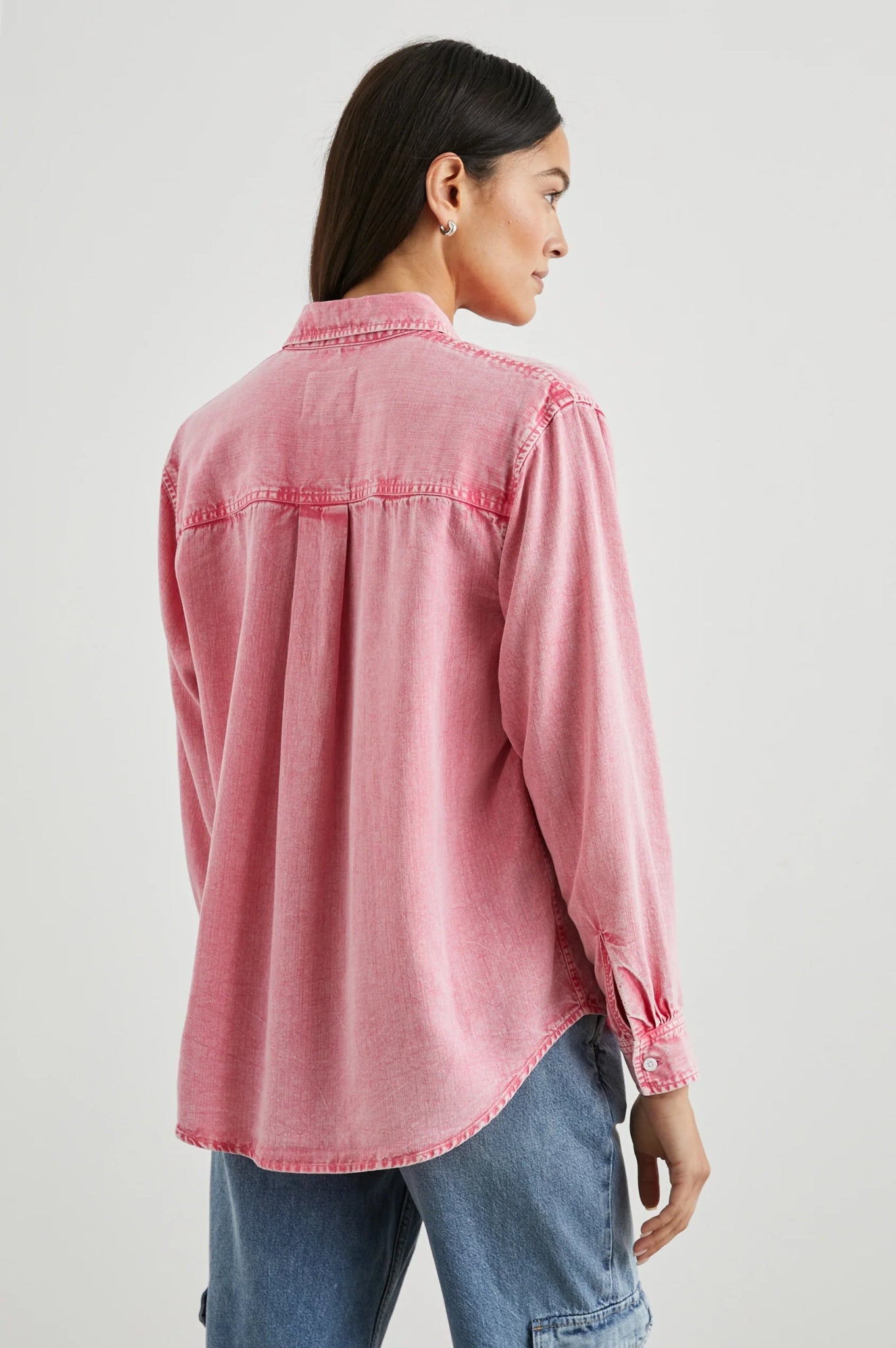 Rails Barrett Shirt in Vivid Pink - Estilo Boutique