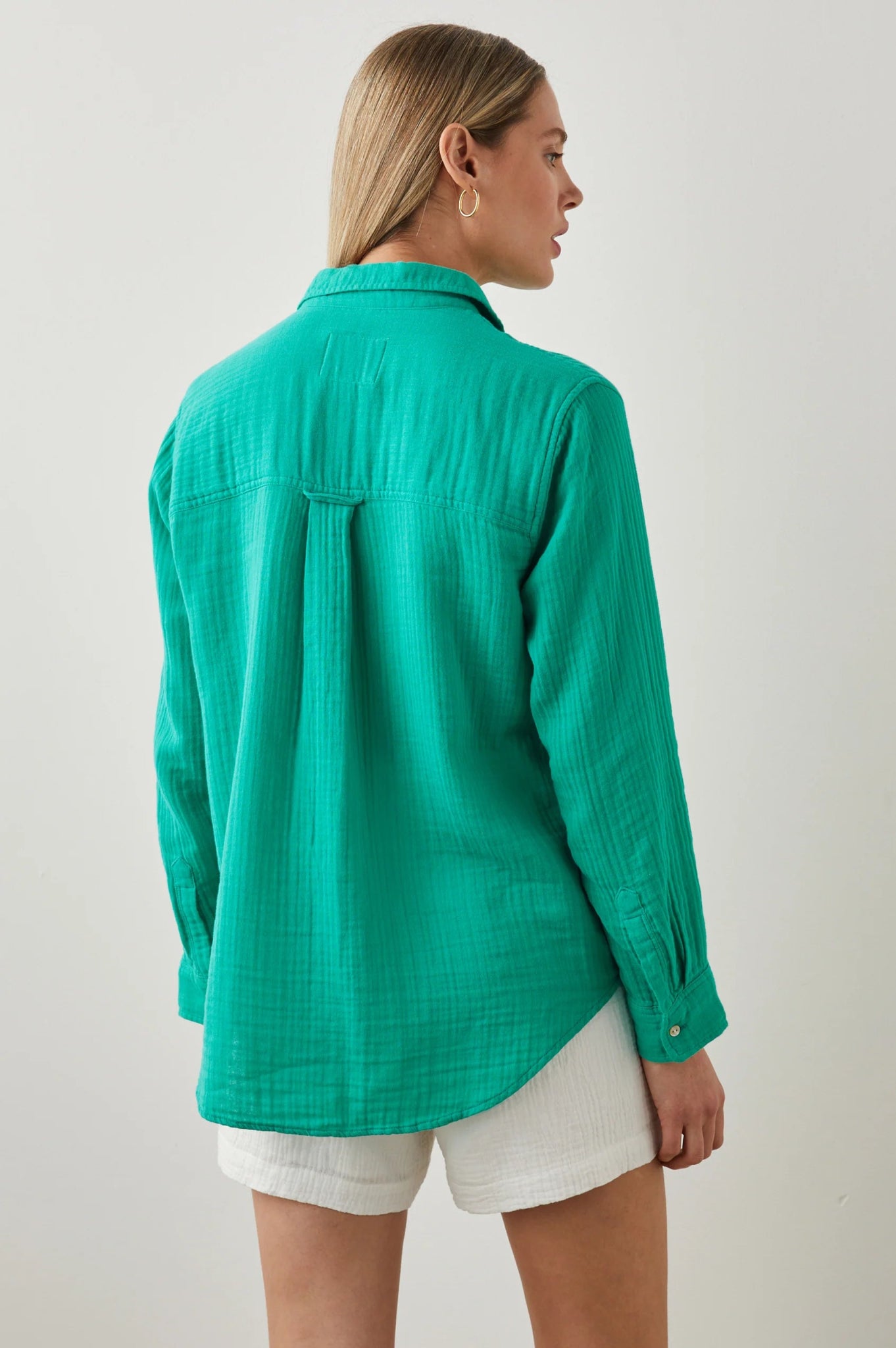 Rails Ellis Shirt in Emerald - Estilo Boutique