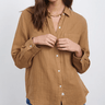 Rails Ellis Shirt in Toasted Coconut - Estilo Boutique