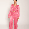 Selva Negra Migo Pant in Fuschia Satin - Estilo Boutique
