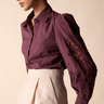 St. Roche Darcy Shirt in Raisin - Estilo Boutique