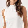Sundays Darren Tank in Coconut Milk - Estilo Boutique