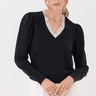 Sundays Valley Pullover in Black - Estilo Boutique