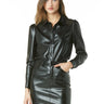 Tart Matina Vegan Leather Skirt in Black - Estilo Boutique