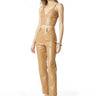 Tart Morgan Vegan Leather Pant in Soft Brown - Estilo Boutique