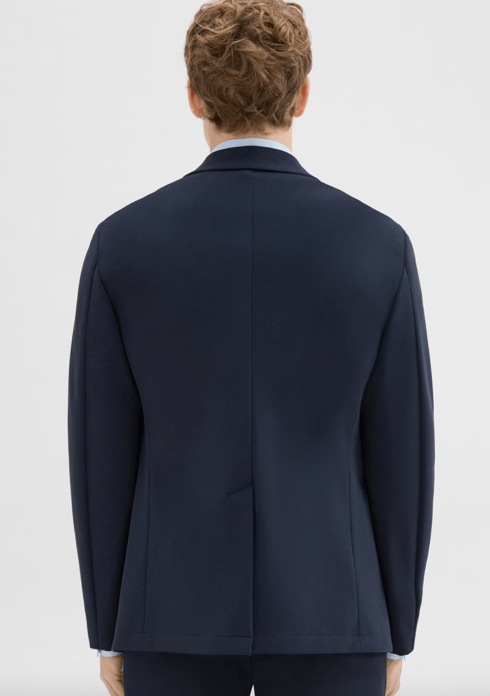 Theory Precision Ponte Clinton Blazer in Baltic