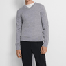 Theory V Neck Sweater in Cool Heather Grey - Estilo Boutique
