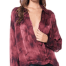 Young Fabulous & Broke Soho Satin Blouse in Jam - Estilo Boutique