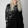 Zadig & Voltaire Markus Tiger Sweater in Noir - Estilo Boutique