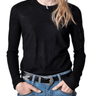 Zadig & Voltaire Miss Arrow Sweater in Noir - Estilo Boutique