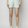 Zadig & Voltaire Please Crepe Shorts in Celadon - Estilo Boutique