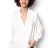 Zadig & Voltaire Tink Satin Perm in White - Estilo Boutique